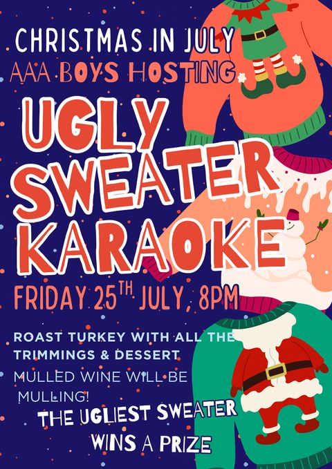 Ugly Sweater Contest