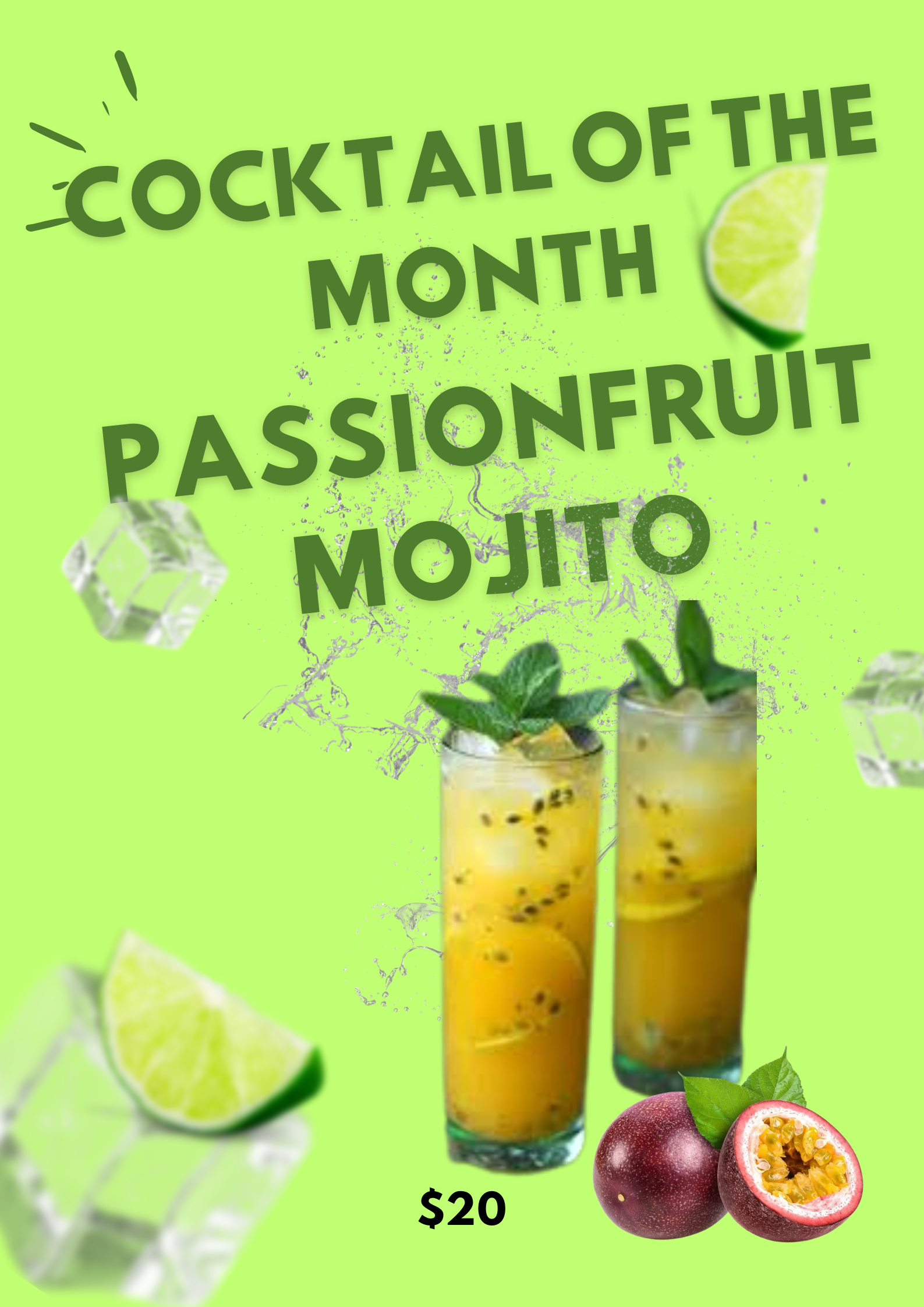 Passionfruit Mojito